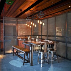 kafe v stile loft
